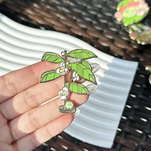 No Minimum Metal Pins Supplier Glitter Anime Pins Soft Custom Enamel Pin
