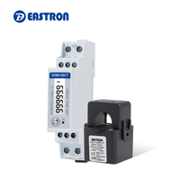 Eastron SDM120CTM certificado MID 40mA/ 100mA/ 100mV/ 333mV CT conectado monofásico Din Rail KWH medidor