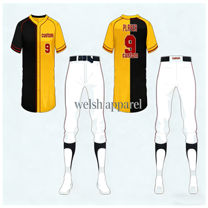 Conjuntos de Uniforme de Beisebol Personalizados com Logo da Equipe em Poliéster, Secagem Rápida, <span class=keywords><strong>Jersey</strong></span> de Beisebol Verde - Product Image 5