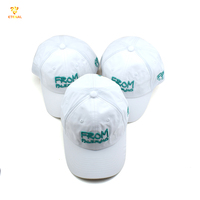Op maat gemaakte 6-delige Oxford Dobby geborduurde logo baseballcap van waterdicht nylon