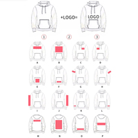 Sweat-shirt personnalisé en coton épais surdimensionné pour homme, unisexe, style streetwear, broderie de haute qualité, grandes tailles, sweats à capuche en coton