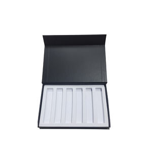 HENGXING fabricant ensemble de rouge à lèvres Kit de brillant à lèvres huile essentielle parfum échantillon emballage Logo personnalisé boîte magnétique emballage - Product Image 2