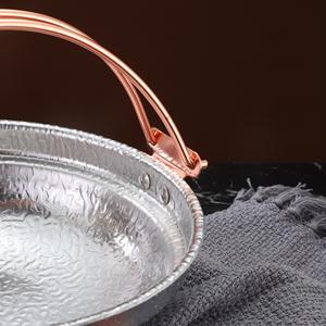 Marmite à sukiyaki en acier inoxydable de qualité commerciale japonaise, qualité alimentaire, universelle pour cuisinière à induction, cuisinière à gaz, design moderne, marmite à soupe - Product Image 4