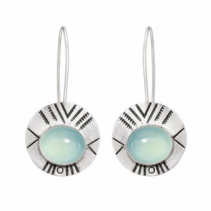 Orecchini Pendenti Verde Acqua per Donne, Stile Vintage Southwest, Accessori per Orecchie da Indossare Quotidianamente - Product Image 1