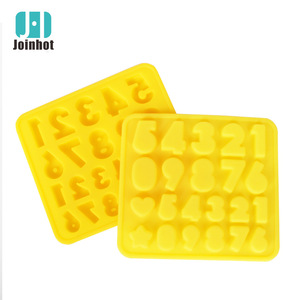 Mini Silicone Chocolate <b>Mold</b> Number Shape Non-Toxic Cake Tools For Chocolate Molding - Product Image 2