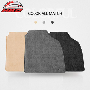 พรมปูพื้นสำหรับ Acura MDX 01-06 พรมหน้าและหลัง สีเทา 3 ชิ้น - ผ้ากำมะหยี่ - Product Image 4