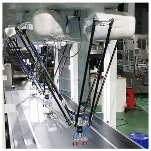 Automatische Smt Pick And Place Machine 4, 6 Axies Manipulator <span class=keywords><strong>Delta</strong></span> Parallelle Robotarm Voor Het Verpakken Van Sorteren Mini Robot - Product Image 2