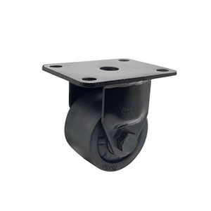 <strong>Mechanical</strong> plate <strong>caster</strong> DLPO horizontal heavy duty Low center <strong>casters</strong> of gravity swivel black support oem - Product Image 5