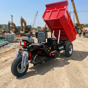 Tricycle à transmission par arbre de transmission tout acier, châssis renforcé, 2 tonnes, pour le transport de pierres et de briques en construction - Product Image 5