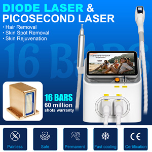 Máquina de Depilación Láser de Diodo 2 <span class=keywords><strong>en</strong></span> 1 808nm 755nm 1064nm 2026 y Eliminación de Tatuajes y <span class=keywords><strong>Cicatrices</strong></span> - Product Image 2