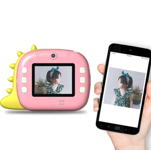 Mignon mini caméra complète d'action pour enfants, écran vidéo pour filles de Noël, impression rapide pour enfants de 2.4 pouces, appareil photo numérique HD pour enfants - Product Image 1