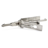 Outil de décodage et de crochetage 2-en-1 Lishi TOY43AT Dr/Bt pour l'ouverture de serrures de portières de voitures – Outils professionnels de serrurier pour véhicules