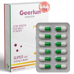 อาหารเสริมลดไขมันขั้นสูงยาเม็ดสารสกัดจากชาเขียว Garcinia cambogia แคปซูลลดความอ้วนควบคุมความอยากอาหาร - Product Image 1