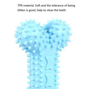 Barato TPR interactivo mascota hueso masticar perro juguete molares goma mascota morder juguetes interactivos para perros - Product Image 4