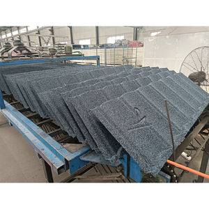 Qualité supérieure Série grise Couleur Pierre Enduit Tuiles de toiture <span class=keywords><strong>en</strong></span> métal Tôle de toiture ondulée <span class=keywords><strong>en</strong></span> pierre - Product Image 5