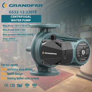 Grandfar 220V 400W/280W250W 9m Head High Automatic Industrial Household <b>Water</b> Hot Circulation <b>Pump</b> GS32-12-220TF High O - Product Image 1