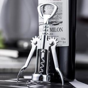 Ouvre-bouteille multifonction en acier inoxydable, tire-bouchon, coupe-bouteille pour usage domestique, forme ronde, design portable - Product Image 3