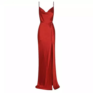 فساتين نسائية مخصصة من المصنعين، فساتين سهرة طويلة، فساتين أنيقة بدون أكمام مثيرة، ملابس نسائية للحفلات - Product Image 6