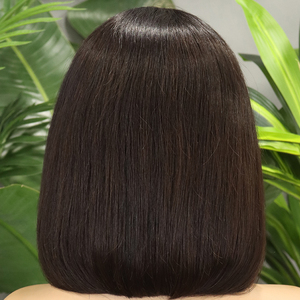 FH Straight Human Hair <b>Bob</b> <b>Wigs</b> 13x4 Transparent Lace Frontal Vietnamese Hair Short <b>Wig</b> - Product Image 3