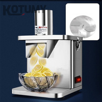 Automatische Multifunctionele Groentesnijder Fruit-En Groentesnijder Commerciële Huishoudelijke Wortelkorrelige Snijmachine 250W