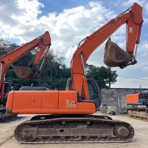 Pelleteuses sur chenilles Hitachi ZX200 d'occasion, machines d'ingénierie de 20 tonnes - Product Image 2