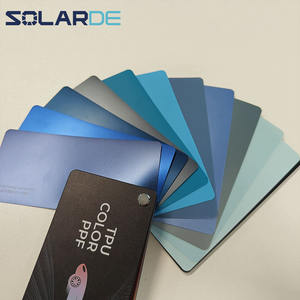 SolarDe Satin TPU PPF Película protectora de pintura de coche autocurativa Mate Anti-Scratch Body Car Wrap Película de cambio de color - Product Image 2