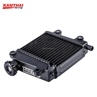 Radiateur de course KAMTHAI en aluminium pour moto Yamaha NVX, Nmax V2, Aerox V2, Nmax 155, accessoires Nmax V2
