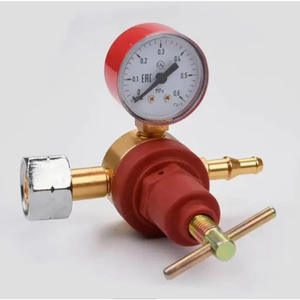 Mini régulateur de pression de propane pour corps, modèle russe, en laiton, pour gaz argon, CO2, acétylène et gaz naturel - Product Image 3