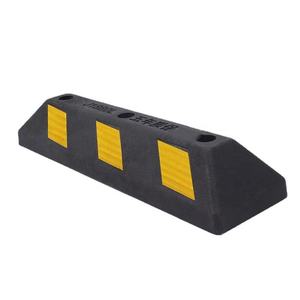 Barrière de roue <span class=keywords><strong>en</strong></span> caoutchouc pour stationnement de voiture, localisateur <span class=keywords><strong>en</strong></span> caoutchouc, protège-câble, bouchon de roue de stationnement - Product Image 6