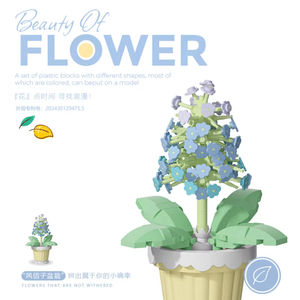 Modè<span class=keywords><strong>le</strong></span> <span class=keywords><strong>de</strong></span> plante en pot, ornement floral, mini-blocs <span class=keywords><strong>de</strong></span> construction en plastique, jouets <span class=keywords><strong>de</strong></span> divertissement, modèles d'art 3D, ensemble <span class=keywords><strong>de</strong></span> jouets, cadeaux <span class=keywords><strong>de</strong></span> Noël - Product Image 2