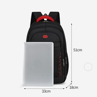 Mode nouvelle grande capacité multi-fonctionnel étanche USB port de charge affaires trois en un sac à dos pour ordinateur portable
