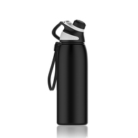 Venta al por mayor personalizado impreso ODM 304 termo de acero inoxidable sellado y botellas de agua con aislamiento magnético al aire libre a prueba de fugas