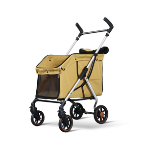 M601T Atacado Grande Capacidade Folding <span class=keywords><strong>Pet</strong></span> Stroller Fácil Viagem Ao Ar Livre para Cães Grandes e Gatos Chinês Wholesale Dog Cart - Product Image 3