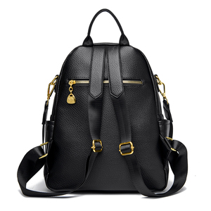 Factory Custom Ins Fashion <b>Backpack</b> Multipurpose Laptop Bag Girls Versatile PU Leather Schoolbag School Bag for Teenage Girls - Product Image 5