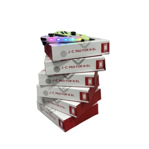 Joy-02 colorido RGB luz Joypad despertador vibración deslumbramiento controlador izquierdo derecho inalámbrico Compatible Gamepad para <span class=keywords><strong>Nintendo</strong></span> Switch - Product Image 1