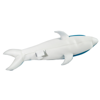 Flotteur de piscine Dolphin Pool Petz, pas besoin de gonflage, jouet flottant pour piscine en forme d'animal, maille