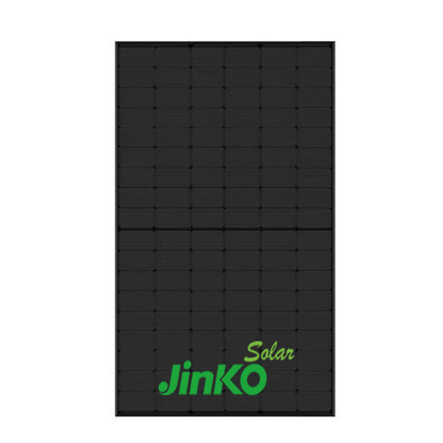 Jinko n Type Single Glass 435W 440W 420W Fotovoltaice Panel 420watt Photovoltaic Panel Full Black Paneles Solares