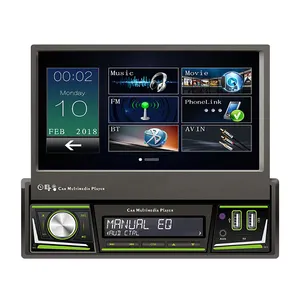 Universelle 7-Zoll-Touchscreen-Navigation Multimedia Double Din Autoradio Android On Car Stereo System Player