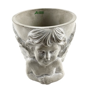 Assortiment de jardinières en béton, Pot de plantes d'intérieur et d'extérieur, jardinière en ciment moderne, <span class=keywords><strong>plante</strong></span> <span class=keywords><strong>artificielle</strong></span> en Pot - Product Image 3
