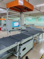 Machine de tri de colis intelligente de type Z, trieur logistique haute efficacité, vitesse réglable, convoyeur en caoutchouc, 30 kW, 220 V
