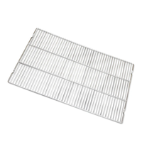 Grille de refroidissement en acier inoxydable 304/201 de qualité alimentaire, 60x40 cm, en fil métallique épaissi, pour boulangerie, pain, gâteaux, barbecue