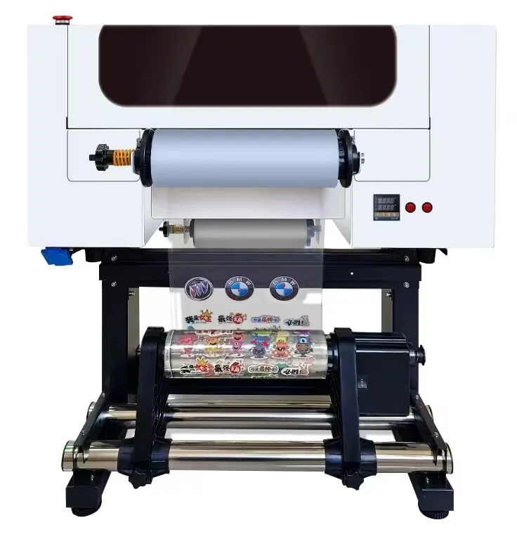 Fabrieksprijs Plastic Keramische Glazen Flesbekers Mokken A3 Uv Dtf Printer Drukmachine Met Laminator