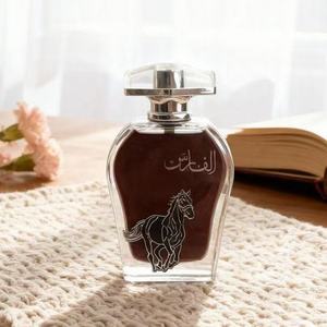 Dernier <span class=keywords><strong>parfum</strong></span> pour homme de style Dubaï 100 ml, boîte cadeau de luxe tête de cheval noir, <span class=keywords><strong>parfum</strong></span> boisé, <span class=keywords><strong>parfum</strong></span> fort durable, eau de <span class=keywords><strong>parfum</strong></span> des Émirats arabes unis - Product Image 2