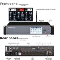 Sistema Integrado para Cine KTV, Preamplificador con Efecto de Reverberación, DAMEIS DSP9900, Decodificador de Audio Digital Profesional Dolby Atmos para Cine