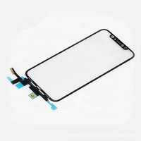 Nouveau numériseur d'écran tactile en verre à écran tactile avant avec OCA pour iPhone X XR XS Max 12 13 Pro Max