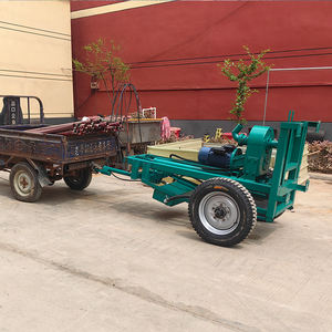 China Verkoop Wiel Tractie Draagbare Mini Ondiep Boorgat Roterende Waterput Boorinstallatie Met Modderpomp - Product Image 3