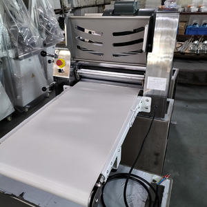 450 מ "מ שולחן העליון בצק שולחן עבודה מסחרי לחם חשמלי מכונת כביסה רולר מכונת מאפה - Product Image 3