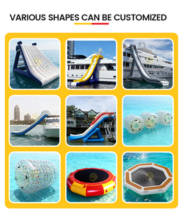 Grand parc aquatique gonflable en PVC Huayue Toys HY434, <span class=keywords><strong>prix</strong></span> d'usine, aquaparc flottant avec de nombreux jeux aquatiques amusants, usage commercial - Product Image 3