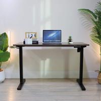 Bureau assis-debout électrique à moteur unique, mobilier intelligent pour bureau et maison, cadre de bureau réglable en hauteur