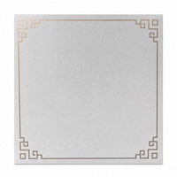 Panneaux de plafond carrés en PVC anti-humidité, carreaux en plastique pour la décoration intérieure, pour l'installation de plafonds dans les hôtels, restaurants et résidences